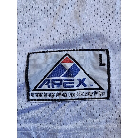 1995 Carolina Panthers #12 Kerry Collins Inaugural Season Game Jersey APEX SZ L - Picture 5 of 16